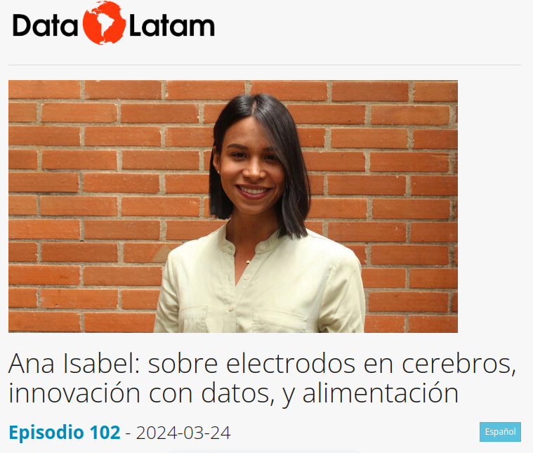 Publicamos el episodio 102 del Data Latam Podcast con una entrevista con Ana Isabel Rua de Kutai.

datalatam.com/102/