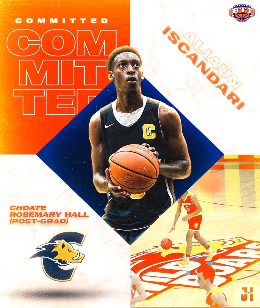 Aliaun Iscandari has officially committed to Choate Rosemary to complete a post graduate year and become a 2025. The left handed Iscandari is electric in the open court and will be a target for high academic D1 colleges.