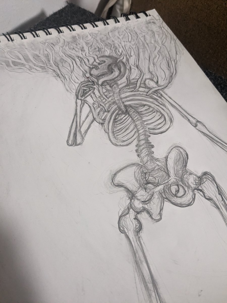that time I drew something