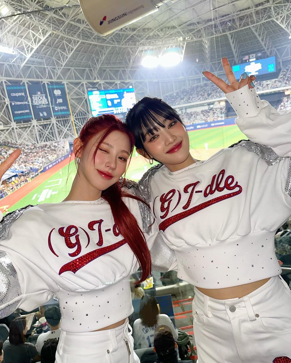 INSTAGRAM 📸 | 24.03.24 [#MINNIE] '🥰💪🏻❤️🏟️⚾️' #민니 #ミンニ #米妮 #여자아이들 #GIDLE