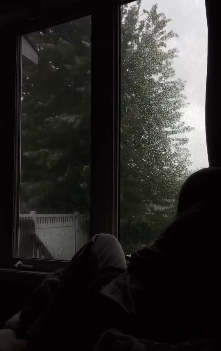 lifePic_'s tweet photo. nothing but the rain 🤍🤍🤍 https://t.co/hmCrwnCeZm