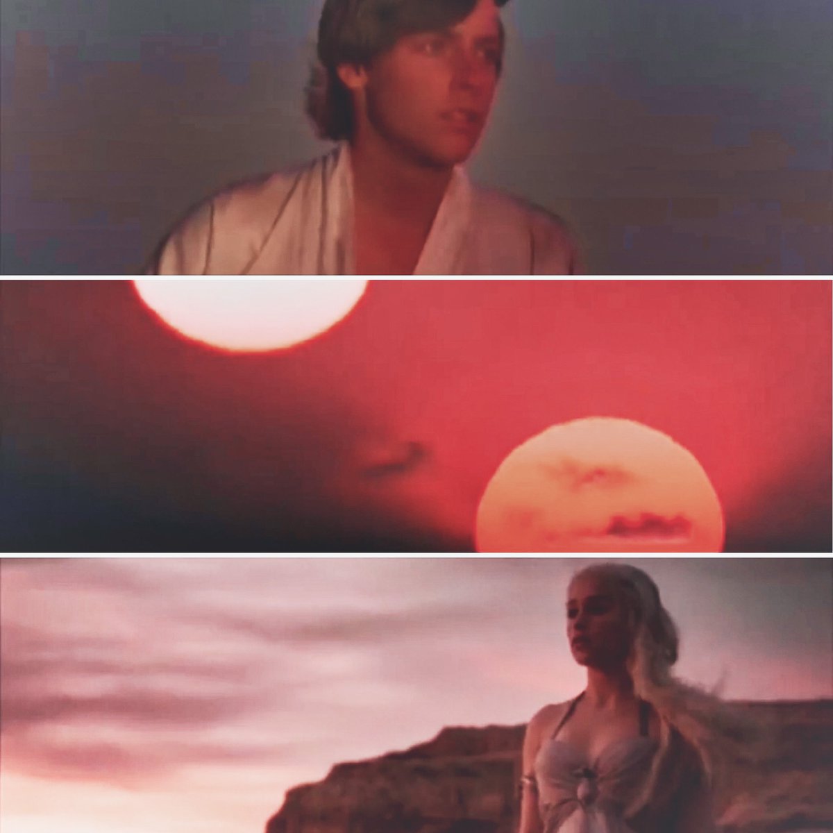 Sometimes Ricki always felt connected to someone else besides her mother when living on that awful planet.She didn’t know at the time that her mother had moved there to hide her from Vader as well. Tatooine was a place her and Luke shared the same view most nights.