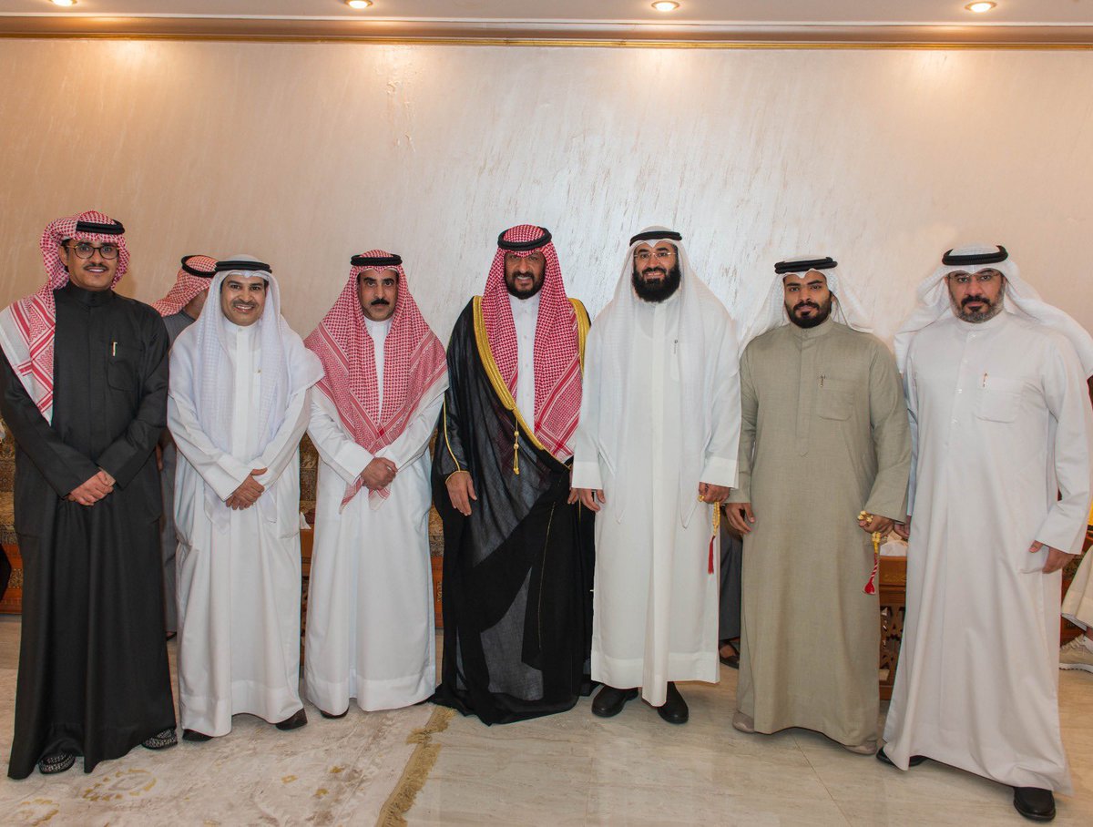 الشيخ طلال الخالد الصباح يزور ديوان أباذراع في #الجهراء