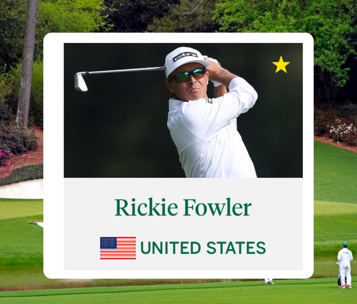 Rickie Fowler Tracker tweet media