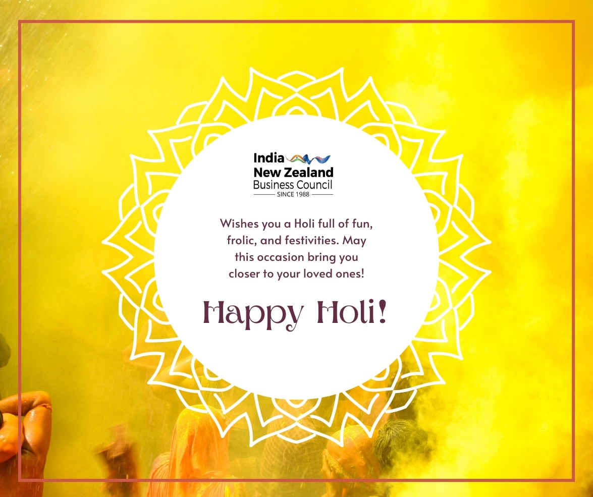 INZBC wishes everyone celebrating, a very Happy Holi! May this festival bring you joy and happiness. #HappyHoli #FestivalOfColors #CelebrateJoy #INZBC
