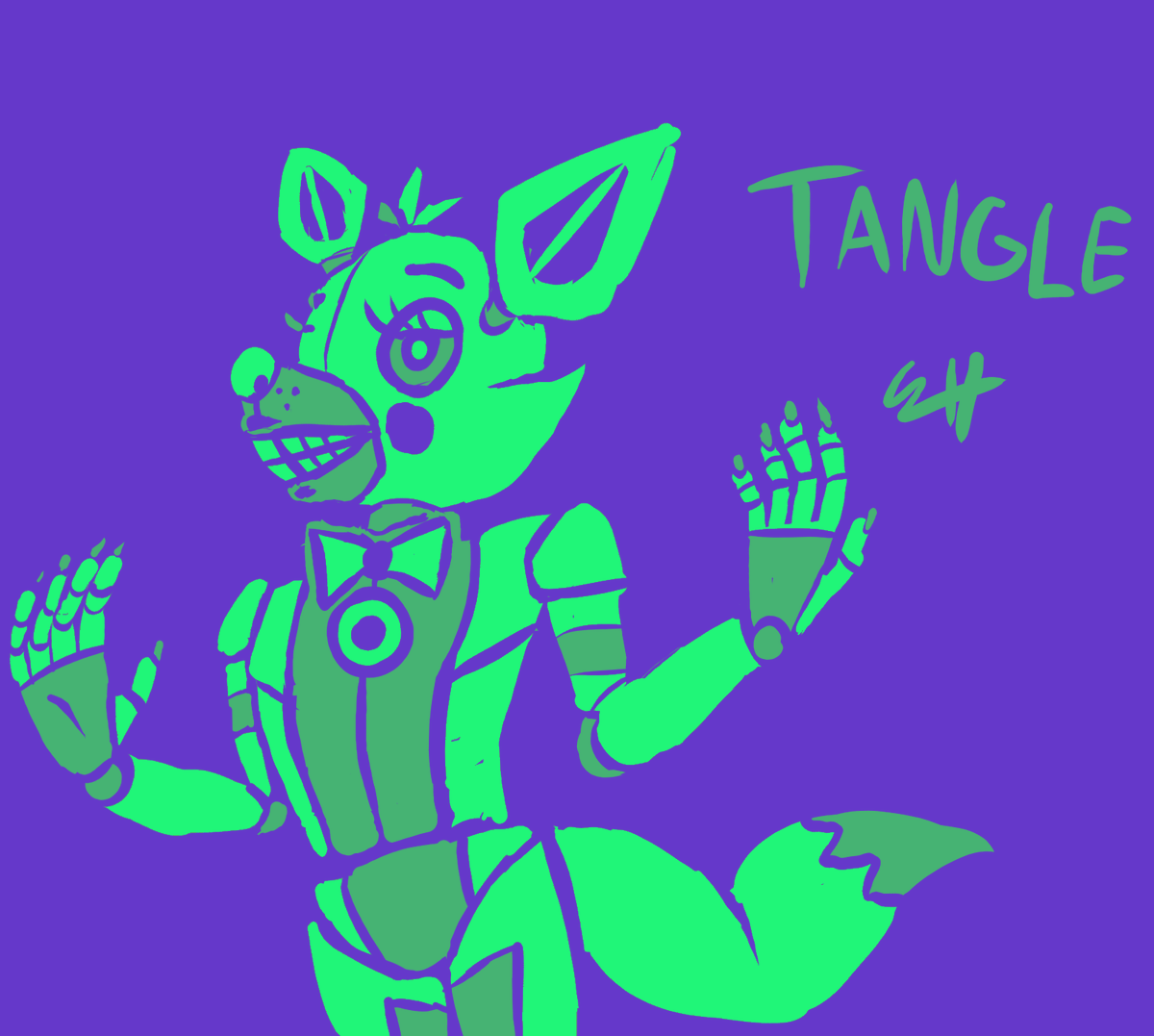 Siegeireeno's tweet photo. Tangle #fnaf #fnaftangle #tangle https://t.co/TNdalowyoN