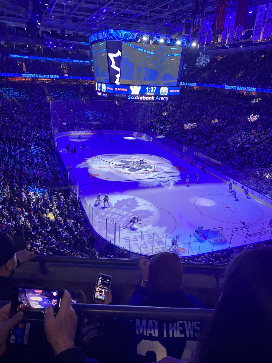 Thanks to <a href="/scotiabank/">Scotiabank</a> for the Leafs/Oilers tickets. Wasn’t the outcome we were hoping for but maybe the <a href="/NHL/">NHL</a> playoffs will provide another opportunity. <a href="/EdmontonOilers/">Edmonton Oilers</a> <a href="/MapleLeafs/">Toronto Maple Leafs</a>