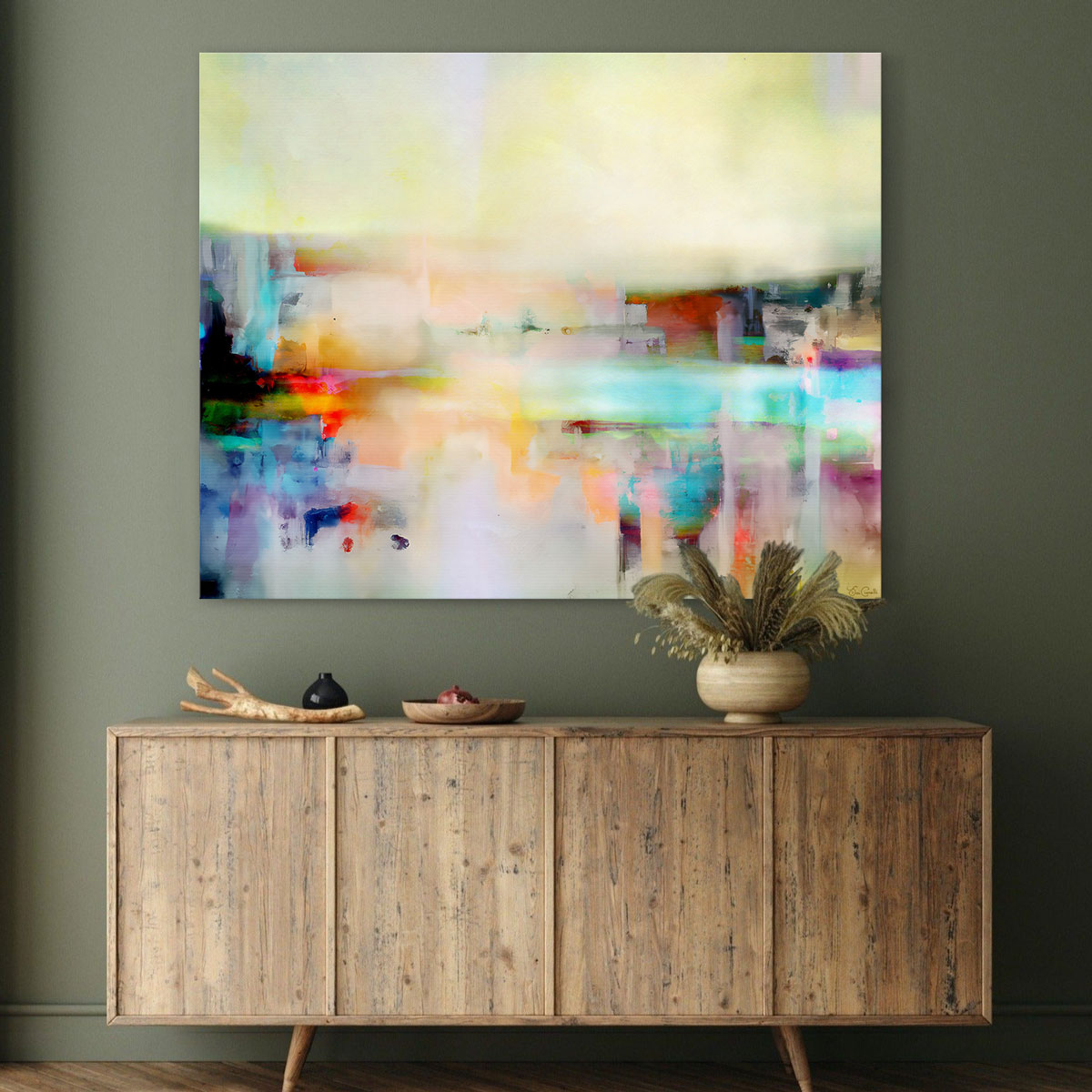 Unframed Canvas Wall Art: 6 Stunning Examples > jcianelli.com/unframed-canva… #canvasart #unframedcanvas #wallart #modernart