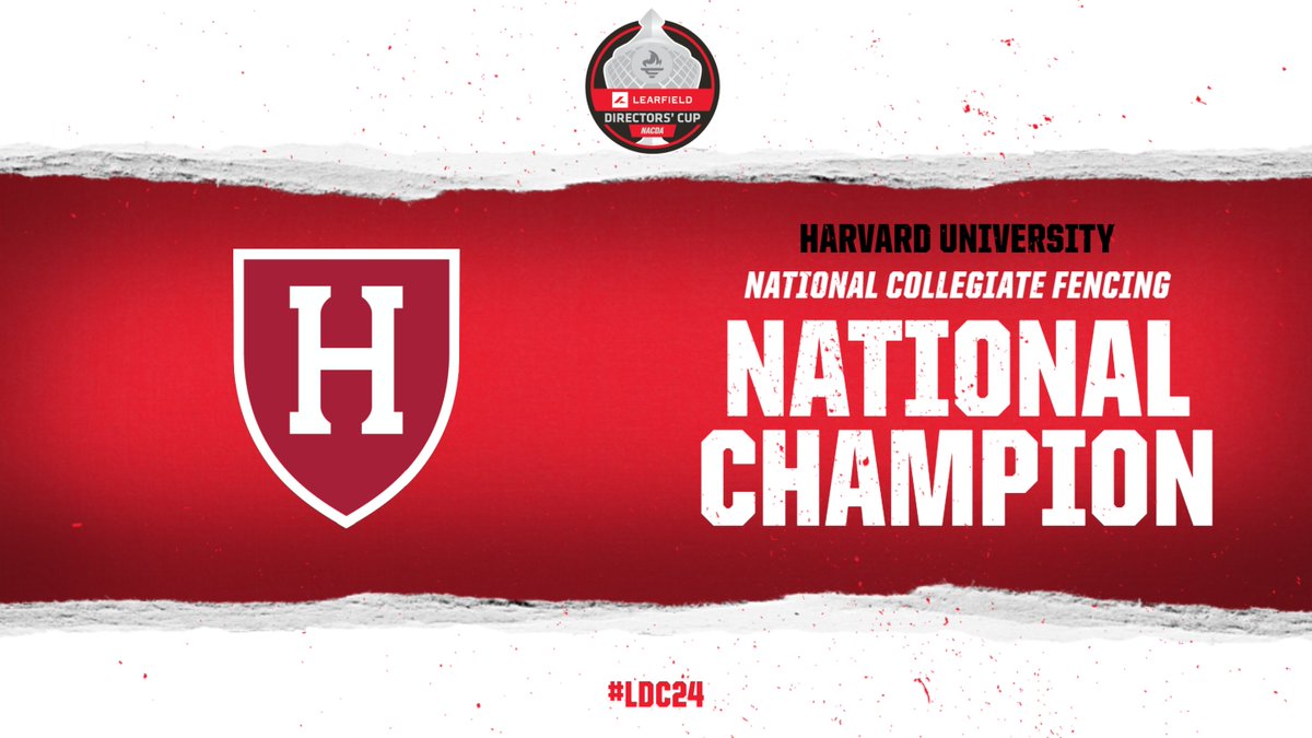 Congratulations to @harvardcrimson for claiming the 2024 National Collegiate Fencing National Championship! Second in program history! #LDC24