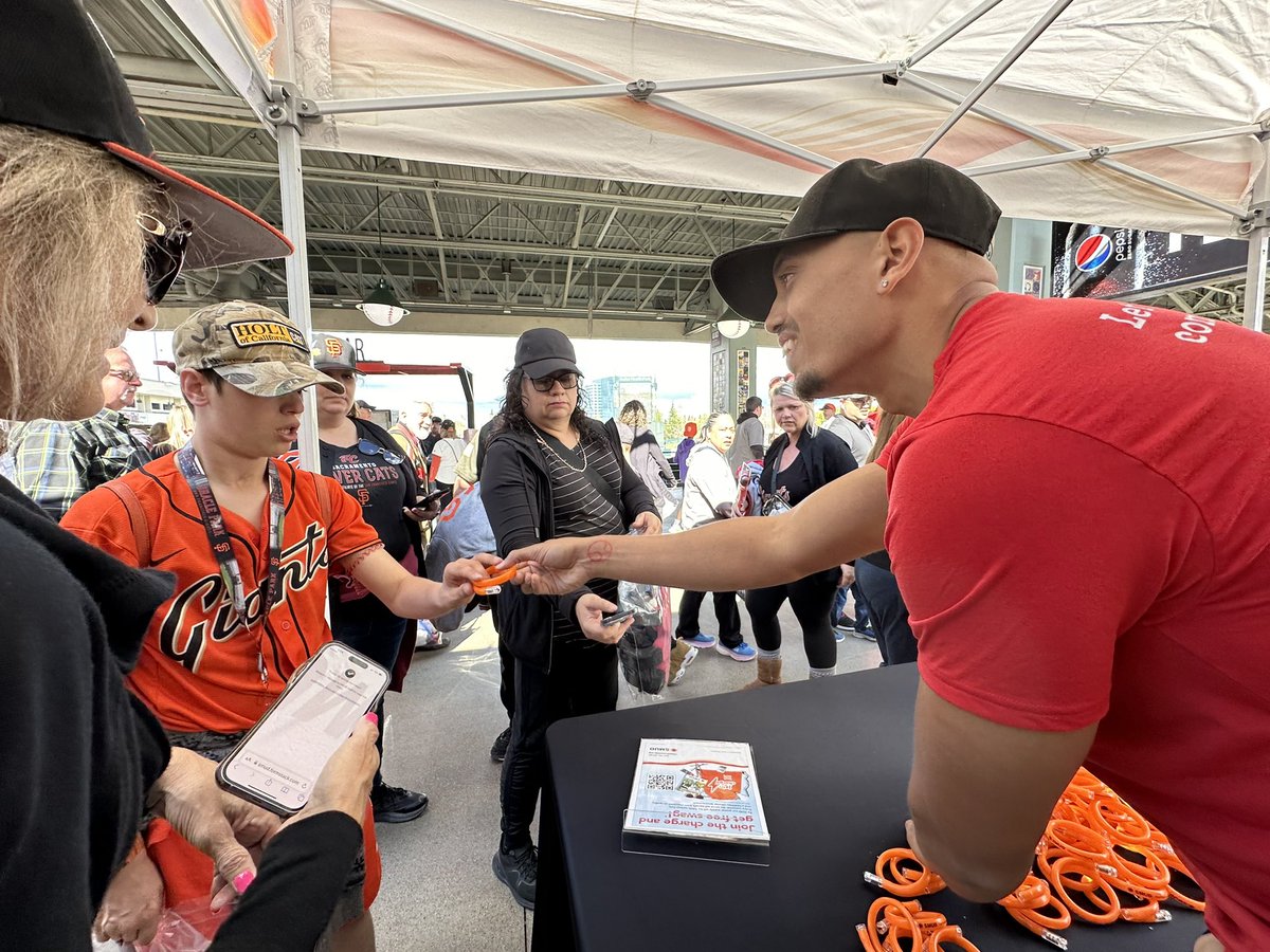 Heading to the Sacramento River Cats vs. San Francisco Giants exhibition game tonight? Swing by our booth, score some awesome swag and learn how you can join the charge! See you at the ball game! ⚾️ #SacramentoRivercats #baseball #playball