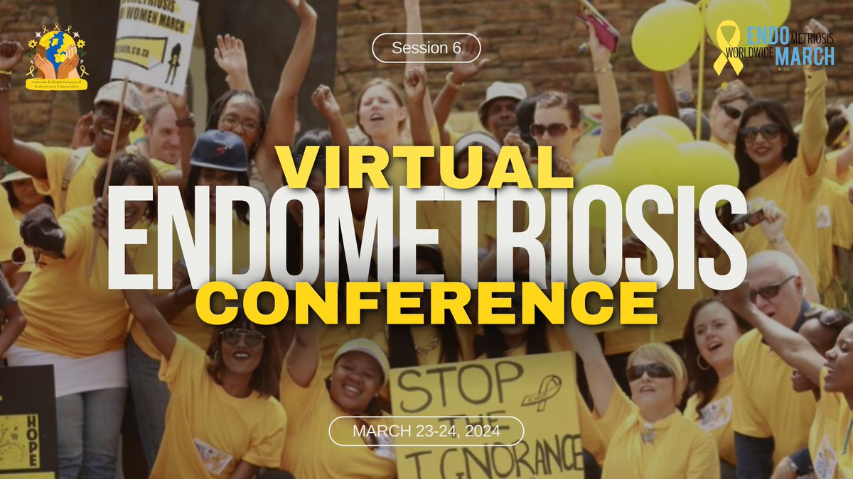 Join us LIVE NOW on YouTube for the final session of the Virtual Endometriosis Conference! 🔗 youtube.com/live/-gVOQZfzD… Forward we go! 🎗️ #EndoMarch2024 #VirtualEndometriosisConference