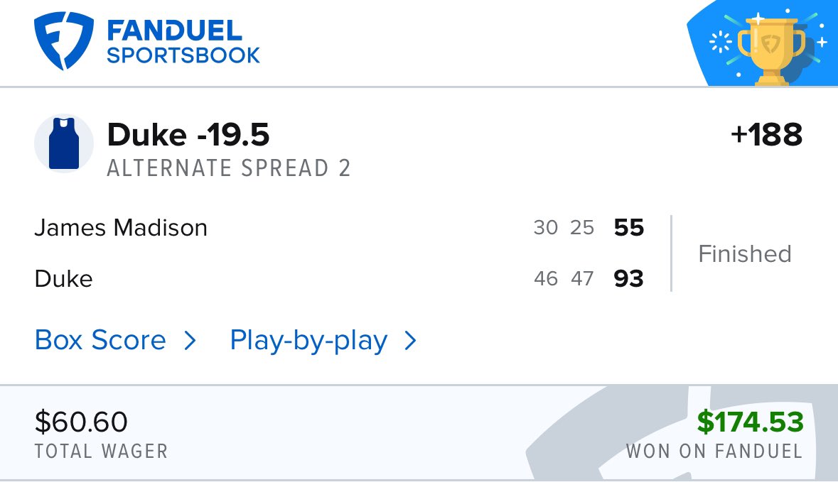 PropTails_'s tweet photo. Duke dominated #GamblingTwitter #GamblingX https://t.co/QvJ3zrR8UP