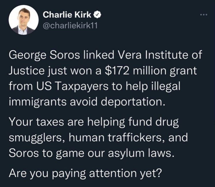Acdoc88's tweet photo. George Soros is the main funding source for the Attack on America through his many shell companies.
#MediMatters
#MoveONDotOrg
#ArabellaAdvisers https://t.co/ZhSnCF22IU