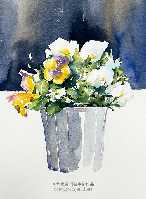 「purple flower still life」 illustration images(Latest)