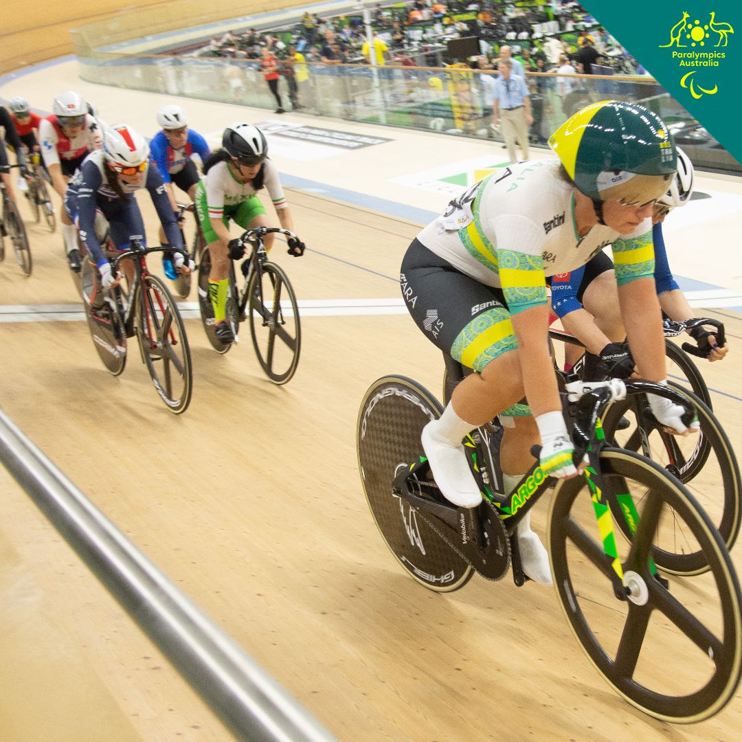 More great results for Australia on Day 4 at the Para-Cycling Track World Championships in Brazil! 🥈 Silver to Emily Petricola 🥈 Silver to Korey Boddington and bronze to Michael Shippley 🥈 Silver to Gordon Allan 📷 Casey B. Gibson #ImagineWhatWeCanDo