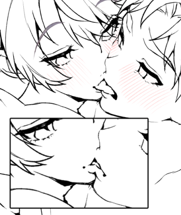 唇ぷにってなってるの可愛いと思ったけど結局舌だした🖊 