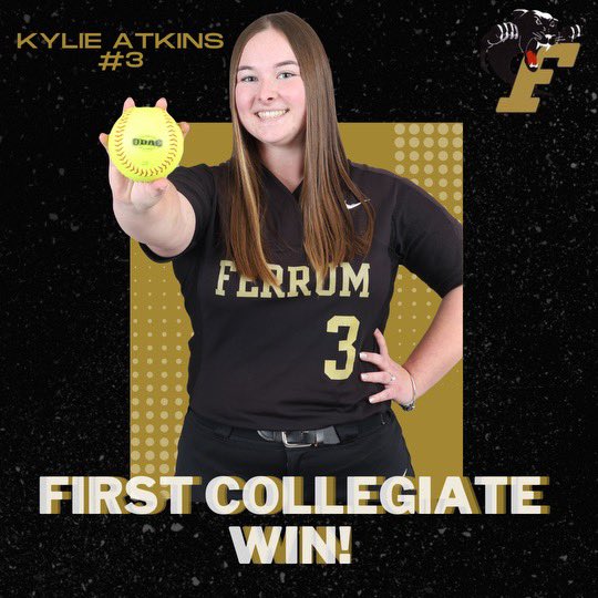 GREAT DAY IN THE CIRCLE FOR Ferrum College Softball!!! Sophomore <a href="/WynemaThomas/">Wynema Thomas 2022</a> with a shut out, a win and a save today! <a href="/kylieatkins31/">Kylie Atkins</a> picks up her first collegiate win!!!
