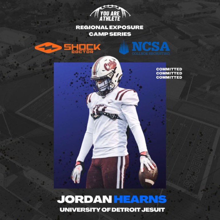 Thank you @youareathlete and @ShockDoctor for the invite! Can’t wait to compete on the 30th‼️@RisingStars6 @ReggieWynns @UDJ_Football @CoachMattLewis @coach_glynn9 @coachpowell423 @TheD_Zone