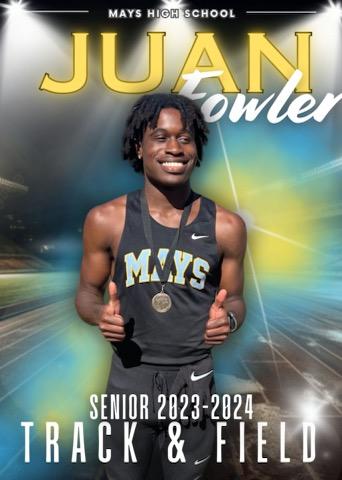 Congratulations to all of our SENIOR track athletes!!! We love and wish you all the best! Come and check us out tomorrow at Lakewood Stadium! 💙💛 #MaysRide #PRIDE