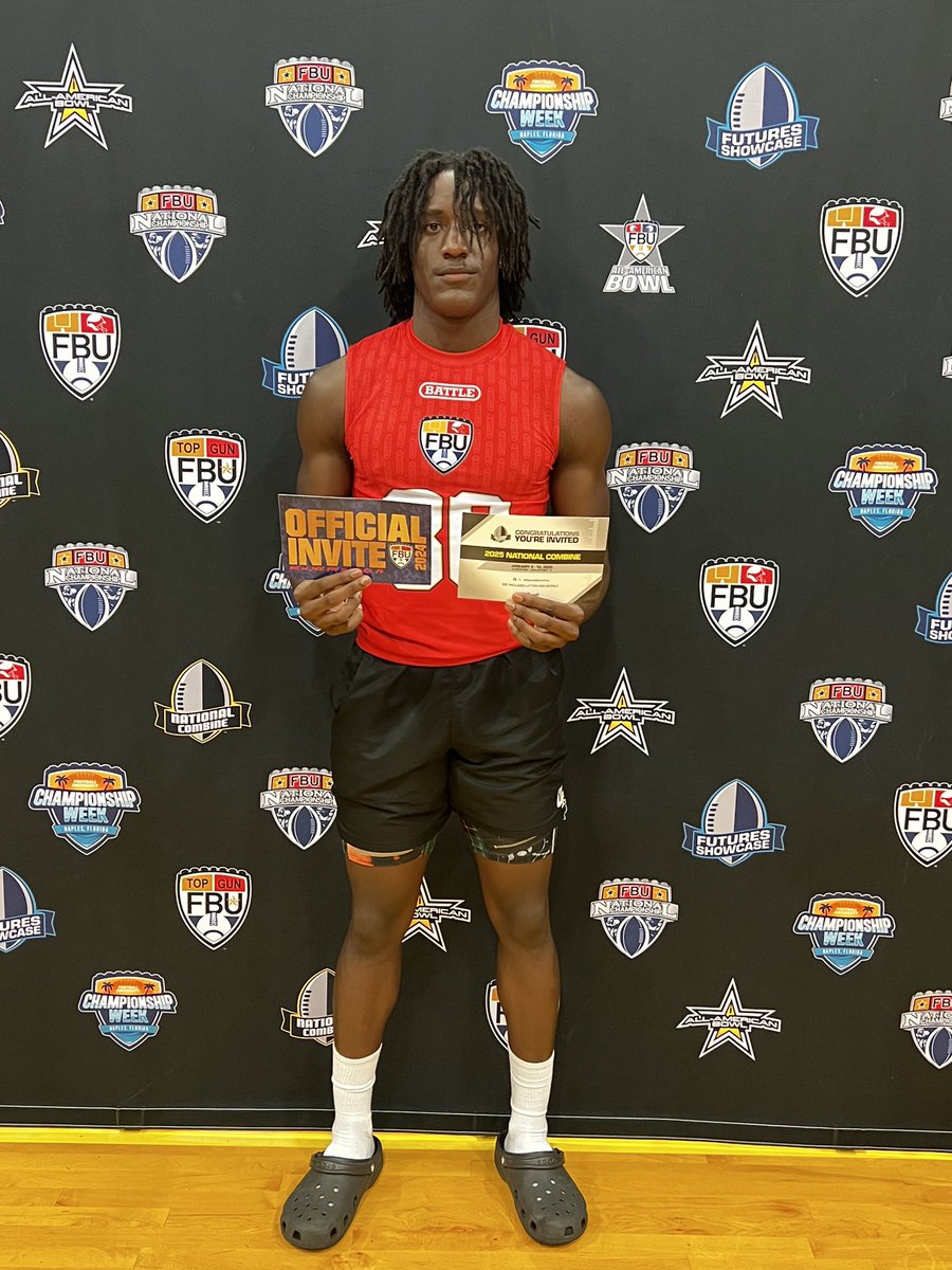 Extremely blessed for the opportunity provided. The work doesn’t stop here 💯 @dphsfootball @FBUcamp @NationalComb1ne @CoachWellsDP @AdamMoratelli55 @247Sports @On3Recruits