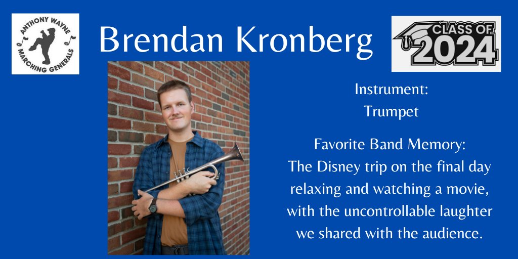 Senior Spotlight - highlighting our awesome Band students!