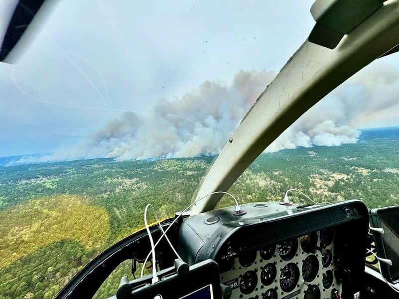 HotshotWake's tweet photo. A beautiful view of Rx fire down in Mississippi this week.
Incredible work.
Thanks to the subscriber that shared this. ๐ #wildfire #earth #pilots #msfire https://t.co/iRLNOluIpf