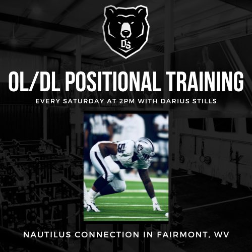 ATTENTION ATTENTION 🚨 Every Saturday At 2pm I Will Be Holding A OL/DL Postional Training Session At The Diet Doc Fit Lab/ Nautilus Connection In Fairmont, WV🐻❗️ Let’s Work ❗️