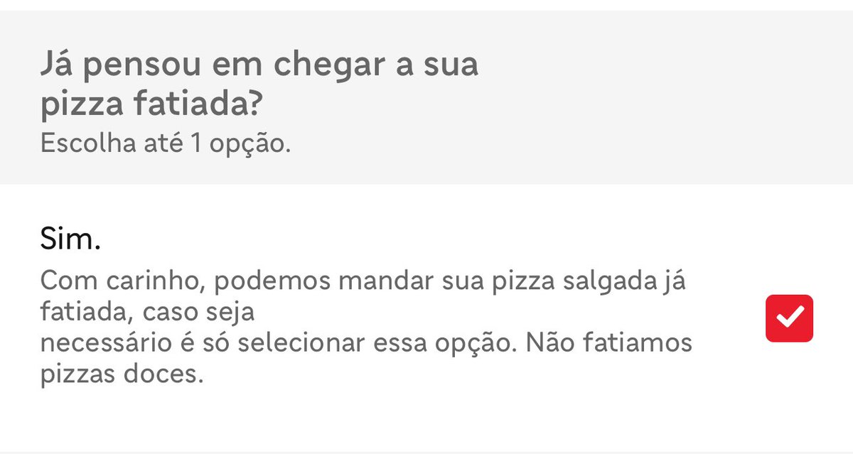 estevamnabote's tweet photo. Que Deus abençoe muito esse pizzaria!!! 
Todas deveriam copiar!!!! https://t.co/aTTn7G8u9s