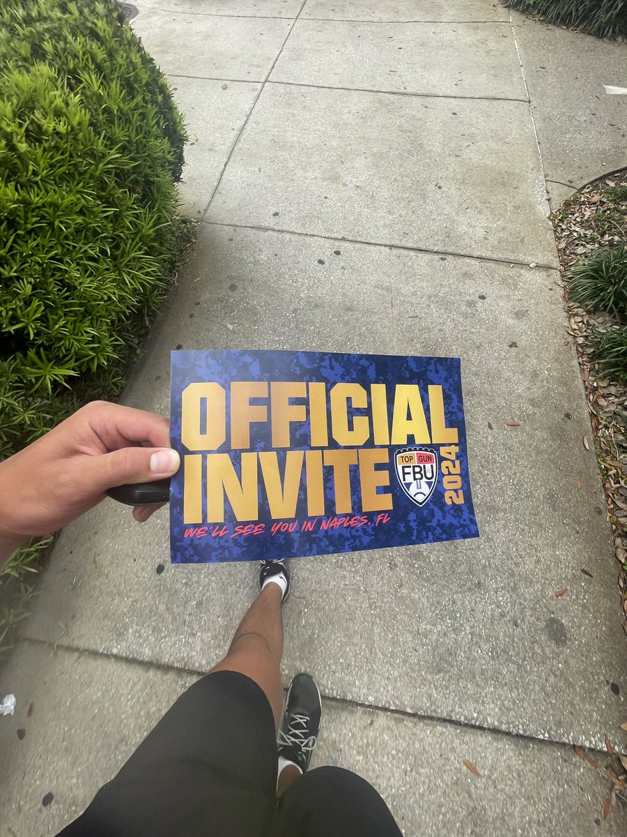 This week was pretty great! Had a great time at USF on Thursday to watch their spring practice! Yesterday we had our football banquet! Today I got invited to FBU top gun! @LakeGibsonFB @CoachRPringle @coach_pi @tgt_training @COACH_THOMSON @FBUcamp