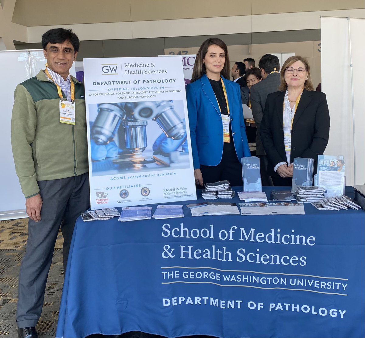 GW Pathology Fellowship opportunities: Surgical Pathology, Cytopathology in the Nations capital! #USCAP2024 #@ToniSepulvedaMD #@SamankanMD #@GWpathology