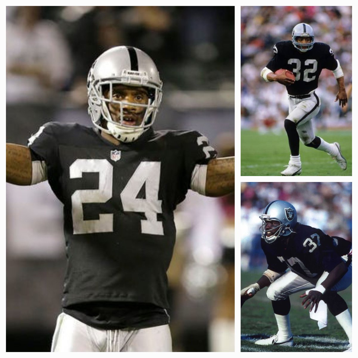3 alltime favorite #Raiders. ..#98 on his way...who you got? #RaiderNation