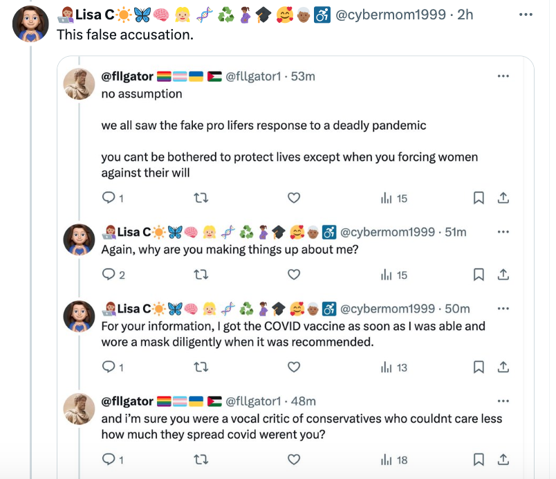 cybermom1999's tweet image. #ProAbortionLogic You can&apos;t possibly be against abortion without being a conservative. So, I&apos;m going to keep insisting you are one so I don&apos;t have to address the original point.