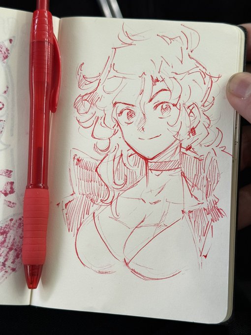 Thank you @SukebanNYC for inviting me to doodle in your sketch collection notebook♥️

A tremendous honor to share these pages with many inspiring artists. (And also the first time I've draw on paper in a LOOOOONG time) 