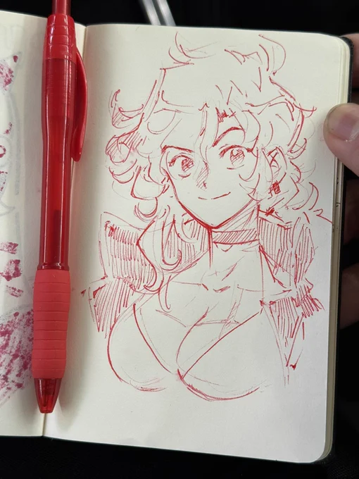Thank you @SukebanNYC for inviting me to doodle in your sketch collection notebook♥️

A tremendous honor to share these pages with many inspiring artists. (And also the first time I've draw on paper in a LOOOOONG time) 