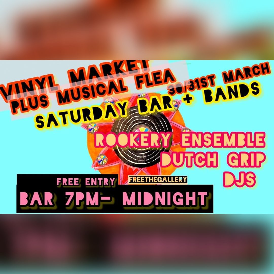 We Rookery Ensemble do have a gig at #freethegallery still on Saturday 30 March with @DutchGrip and some djs in @LOVESE19 @cplocal facebook.com/share/f4mYSuqy…