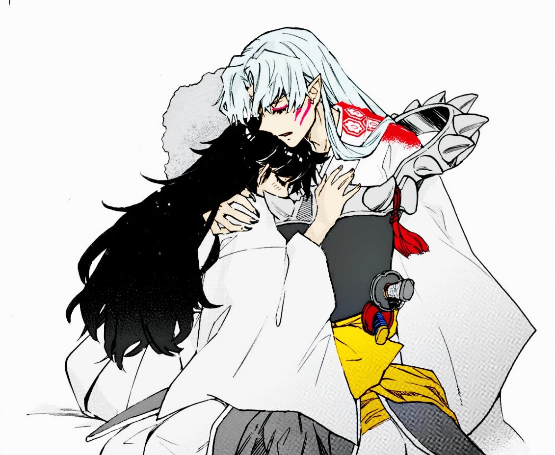 SessRin winning, Sesshomaru desperately wanted to touch his wife ✨️✨️✨️ ( ˘ ³˘)♥︎