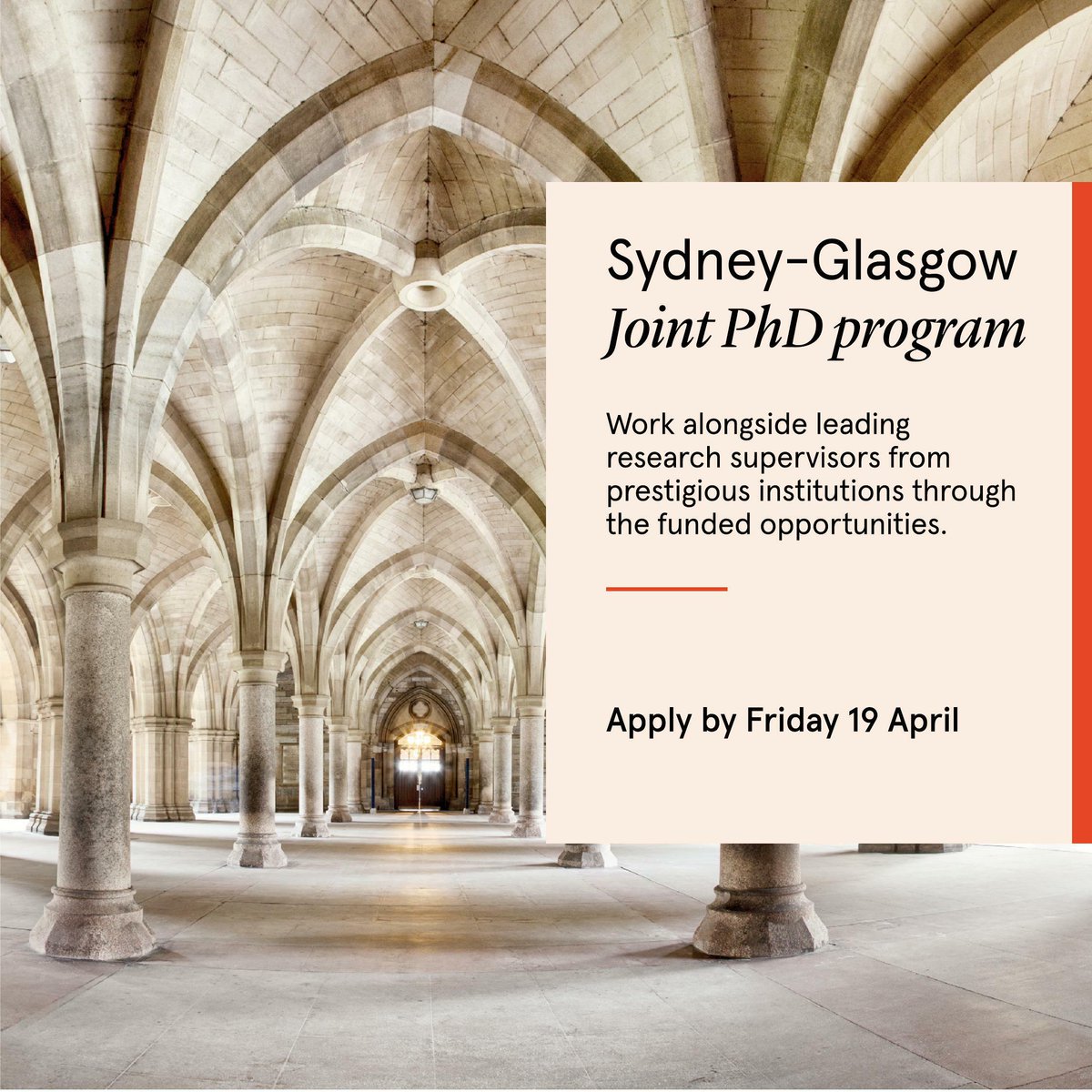 🌏 Two funded Joint PhD opportunities by @Sydney_Uni and @UofGlasgow: -The health and wellbeing impacts of the energy transition for low-income renters -The Socio-Economic Impacts of Colonialisation in Australia Apply by 19 April ow.ly/cquX50QZjjK @Usyd_ssps @USydneyEcon