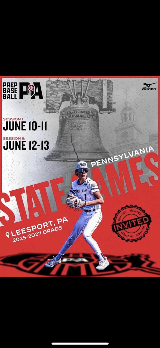 Thank you <a href="/PrepBaseballPA/">Prep Baseball Pennsylvania</a> for an invite to the PA State Games! Excited to return! <a href="/buckscobaseball/">𝕲𝖊𝖓𝖊𝖗𝖆𝖑𝖘 Baseball</a> <a href="/DanCevette/">Dan Cevette</a>