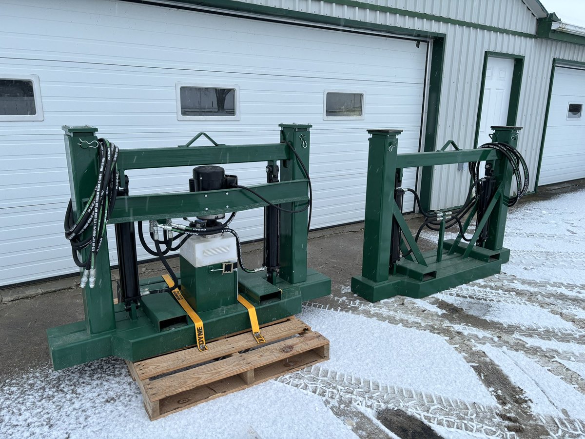 Sprayer lifts for sale. Only 4 left until July.
110V electric hydraulic power pack, can also be operated with the remotes on a tractor. $5900CAD 
$4000CAD without the power pack and just operated with hydraulic remotes. 
RT appreciated 
Call or text 519-955-5788