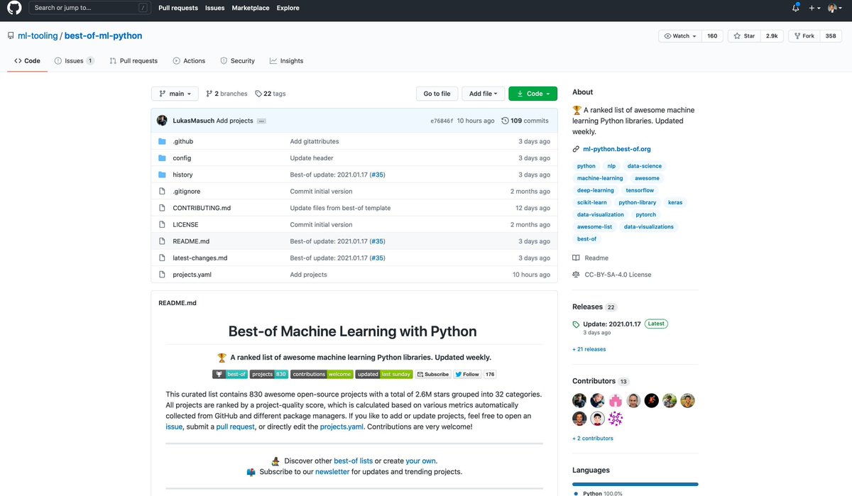 gp_pulipaka's tweet photo. #GeoPy and 820 Libraries of #Python! #BigData #Analytics #DataScience #AI #GeoSpatial #IoT #IIoT #RStats #TensorFlow #JavaScript #ReactJS #CloudComputing #Serverless #DataScientist #Linux #Programming #Coding #100DaysofCode 
https://t.co/MvG3uQekpf https://t.co/Ns7m02CMyA