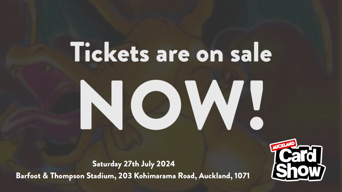 Auckland Card Show tweet media