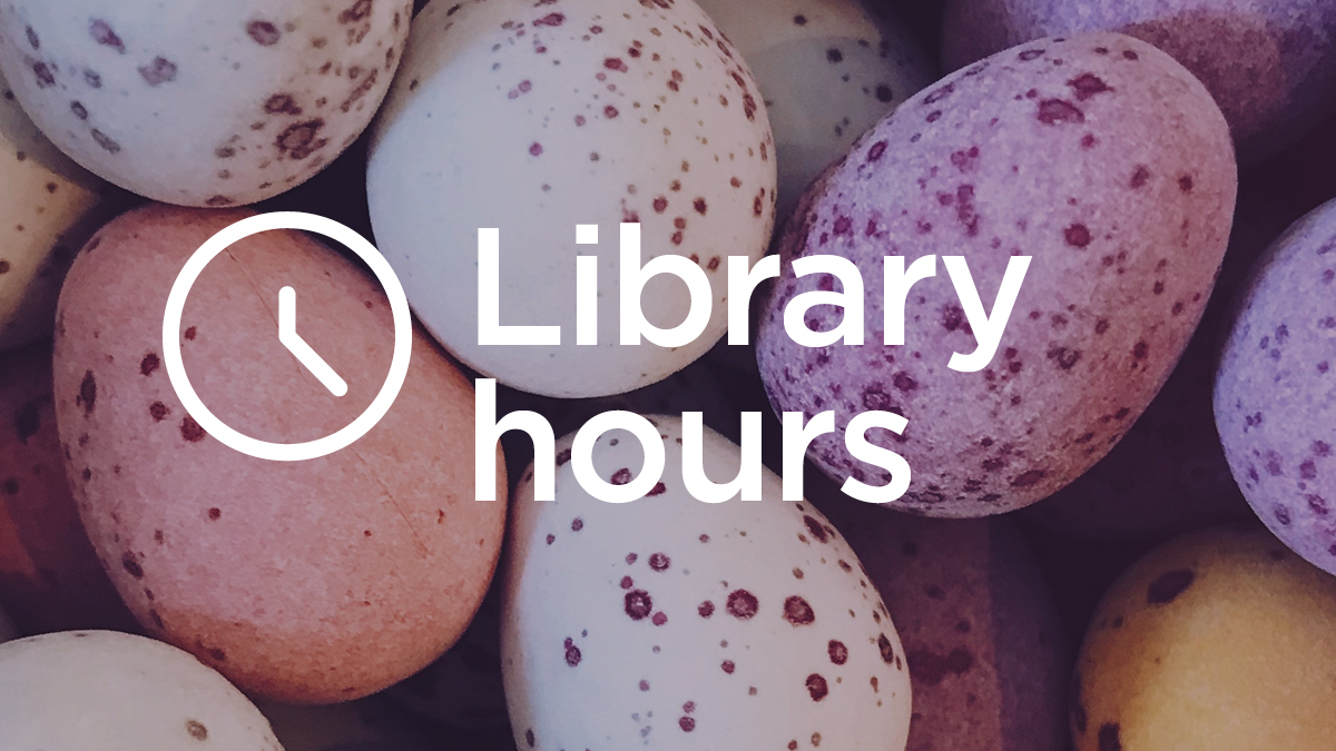 Library hours over #Easter: - 24/7 spaces & collections are available to students and staff with your #UQ ID card. - AskUs is available 12 to 5pm on Mon 1 Apr on phone & chat - Other spaces and services are closed and will reopen on Tues 2 Apr. More info: bit.ly/uqlh24