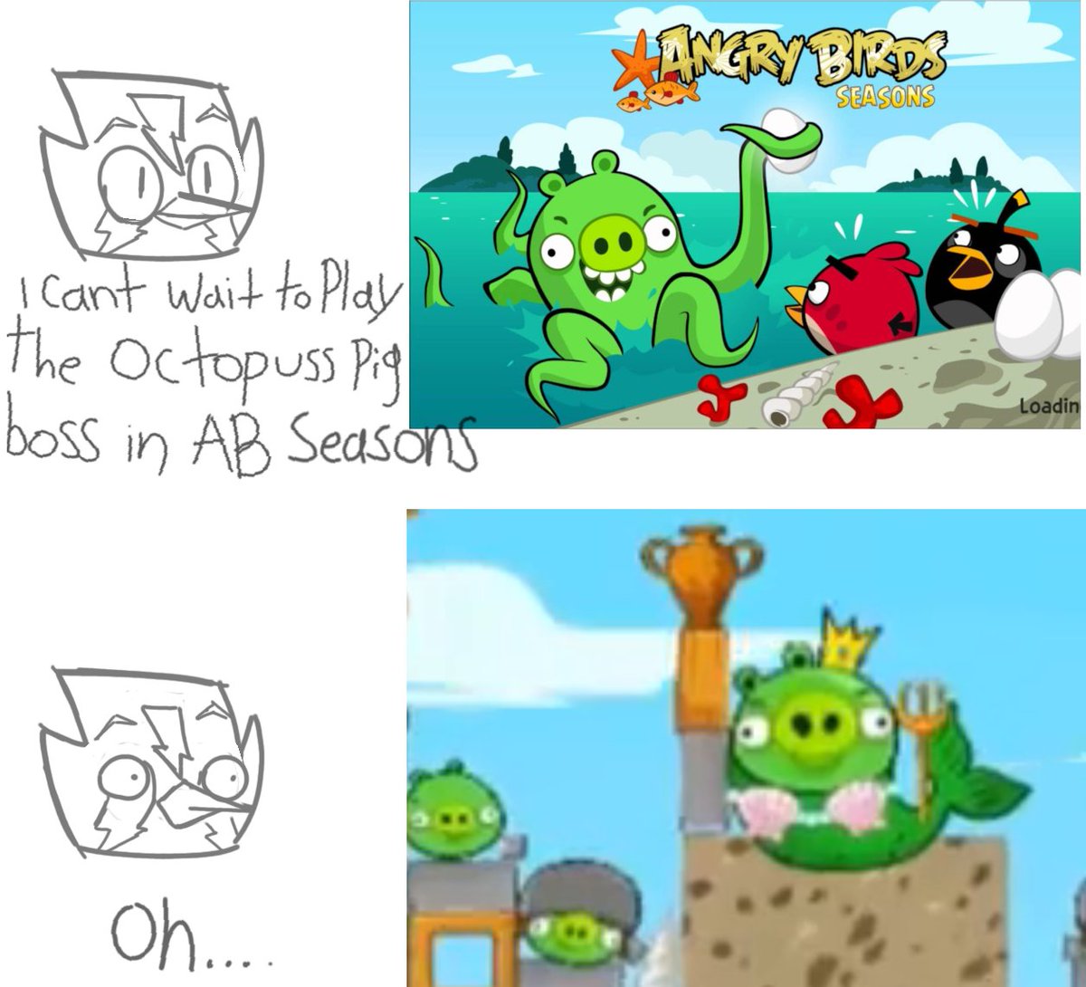 awutik's tweet photo. was anybody else like this?

#AngryBirds #AngryBirdsSeasons #BringBack2014 https://t.co/afMtIeq7di