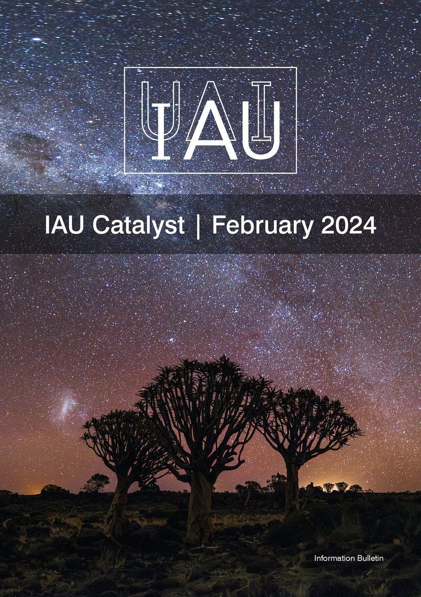 The Tenth Issue of the IAU Catalyst is Available Online. Fatemeh Tabatabaei, Chair of the Scientific Organising Committee for IAU/I-HOW Radio Astronomy 2023 gives us an overview on this 'Joint Iran and Turkey Hands-on Workshop in Radio Astronomy'. iau.org/news/announcem…