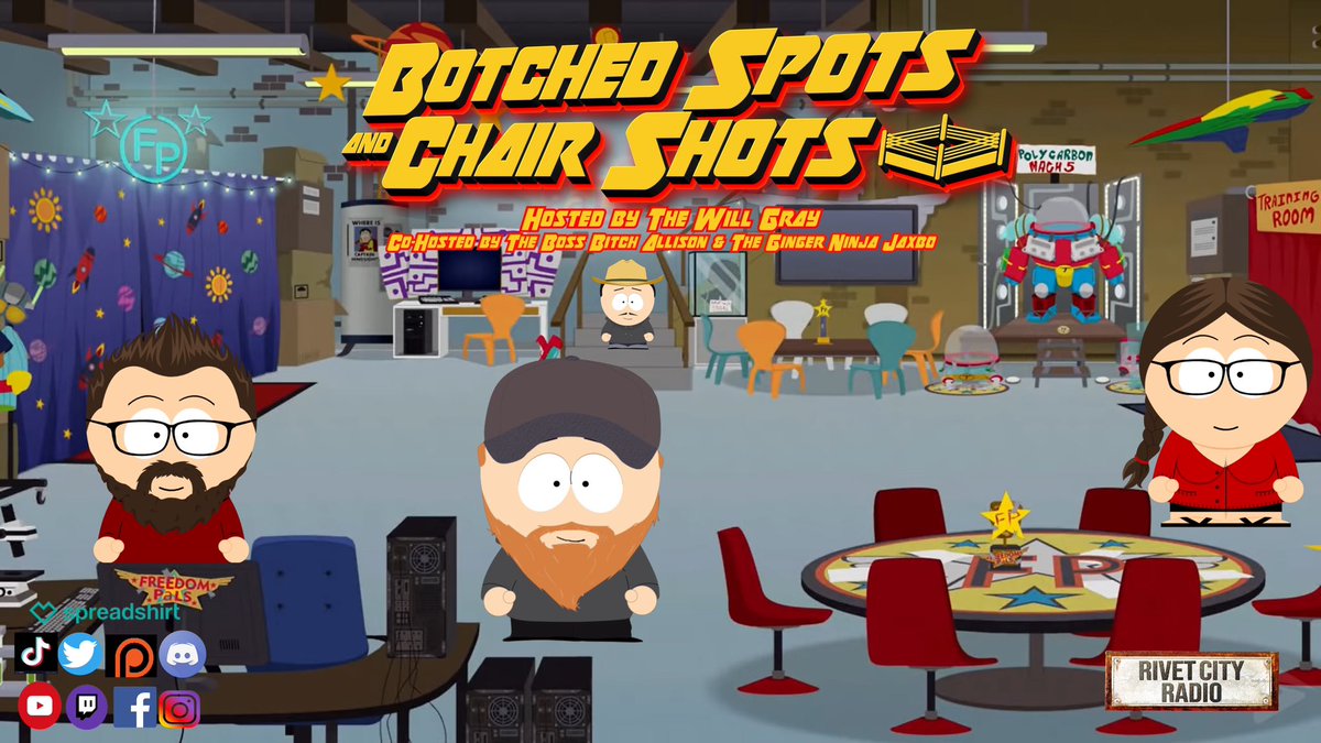 🚨We are live!!!

😡What has you pissed off for greatness?
📰A little news + rumors
🤼Match of the Week
🆚A little this or that 
🥜Questions from the peanut gallery 

☝️Join the chat 

👇
🔗 twitch.tv/rivetcityradio