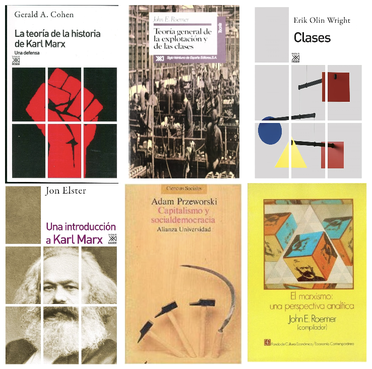 El marxismo analítico fue una escuela de pensamiento, muy activa en los 1980, que reconsideró ideas marxistas desde la perspectiva de la filosofía analítica y las ciencias sociales. Figuras de la escuela son Cohen, Elster, Roemer, Przeworski y Wright. Estas son unas obras clave👇