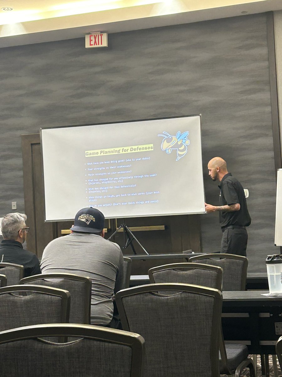 Had a great time at the playbook clinics as a guest speaker!