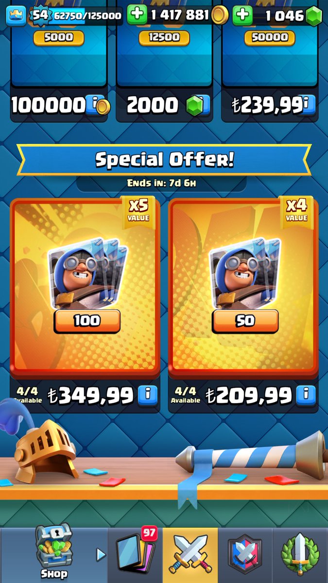 why is 50 cannoneers double the price of 50 epic wild cards?