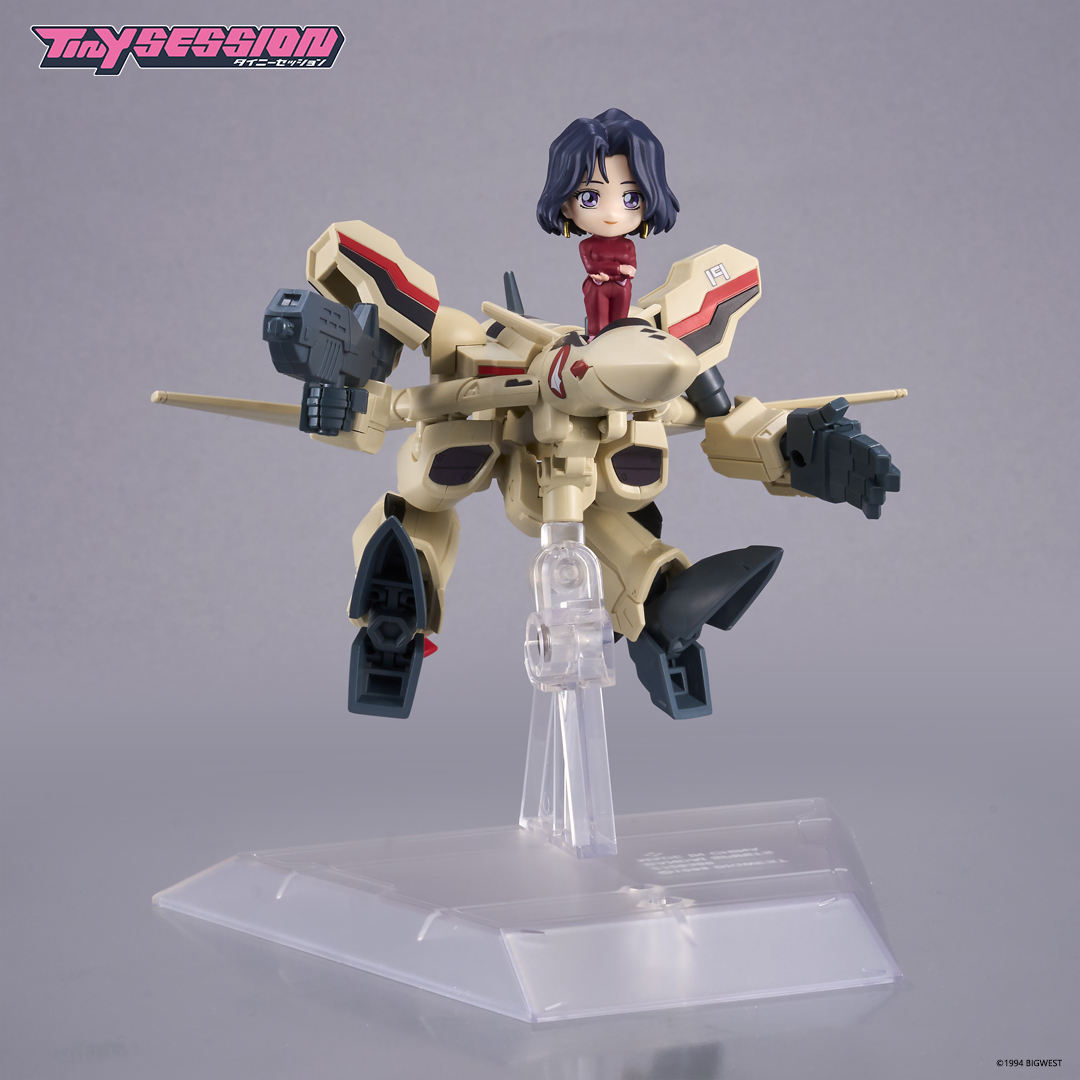 MACROSS_BIGWEST's tweet photo. 📢New Info 2️⃣ from #BANDAISPIRITS

TINY SESSION
YF-19 (ISAMU DYSON USE) with MYUNG FANG LONE

💫Pre-order will be available from Apr. 5, 2024💫

ℹ️https://t.co/LUgswIkZPp
*Please check the sales area information for the sales situation in each regions.

#MacrossPlus #TinySession https://t.co/8SAttcigw9
