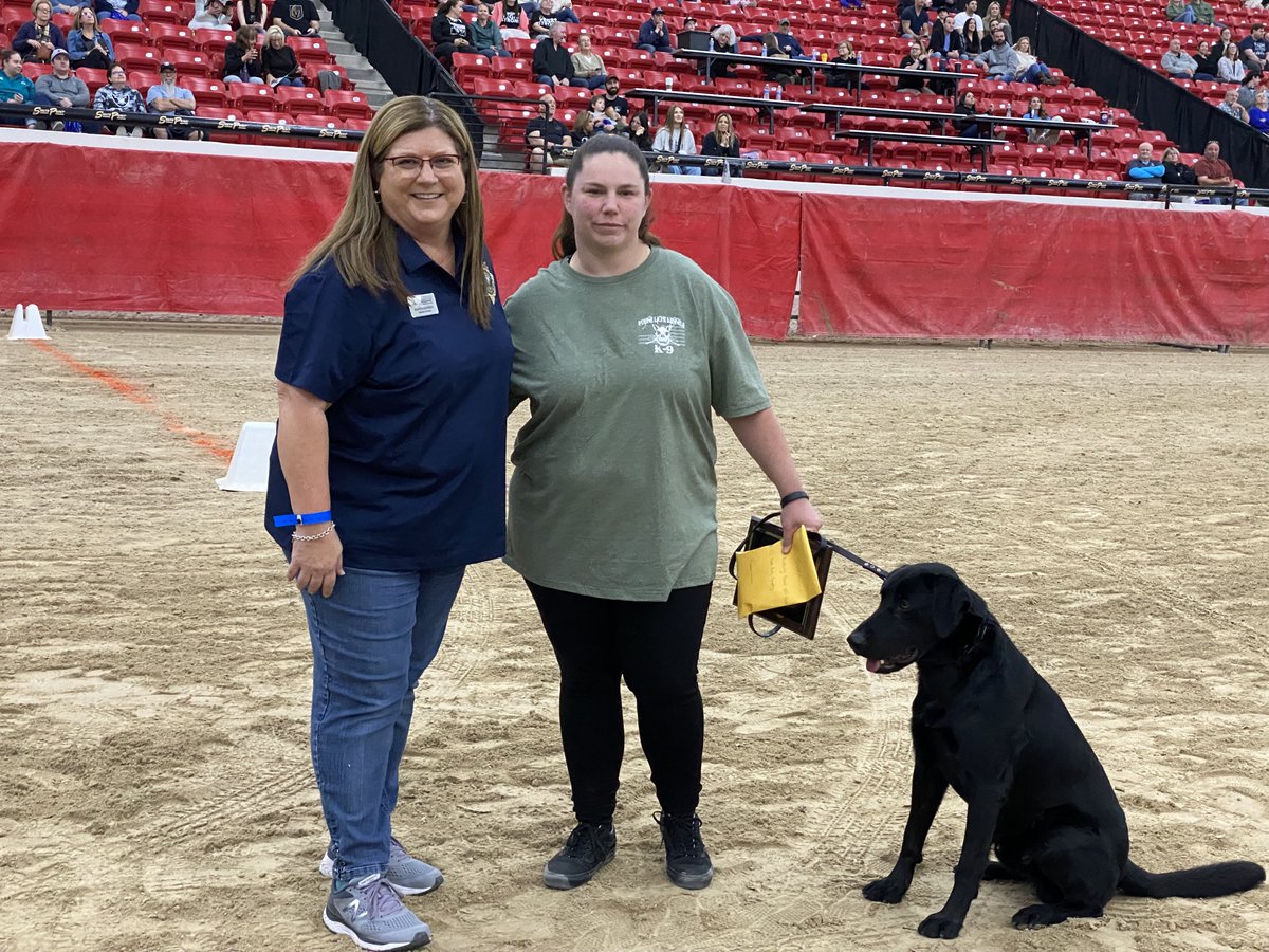 Apollo and handler Morgan Hatch from MGM Resorts clinched the People's Choice Award for Favorite K-9! 🐾🌟 Together, they raised an impressive $3,517! This year, our collective efforts have brought in a grand total of $11,975!